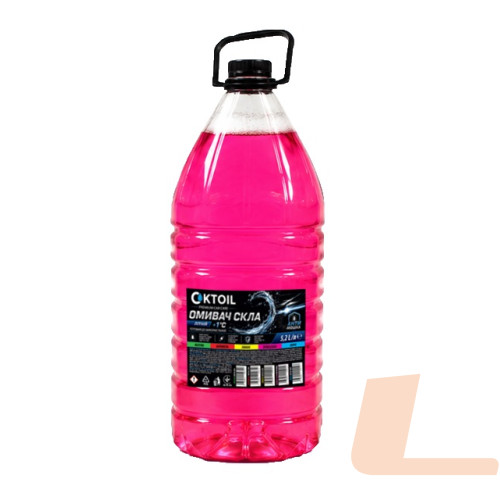 Омивач скла літній 5,2 літри bubble gum OK W-BBG