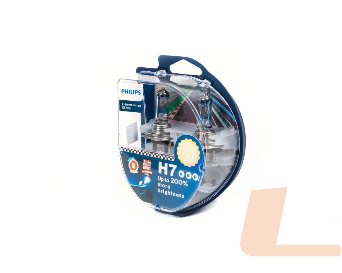 Лампа галогенна автомобільна 12V H7 55W PX26D RACING VISION GT200 (К-Т 2ШТ) Лампа галогенна автомобільна 12V H7 55W PX26D RACING VISION GT200 (К-Т 2ШТ)