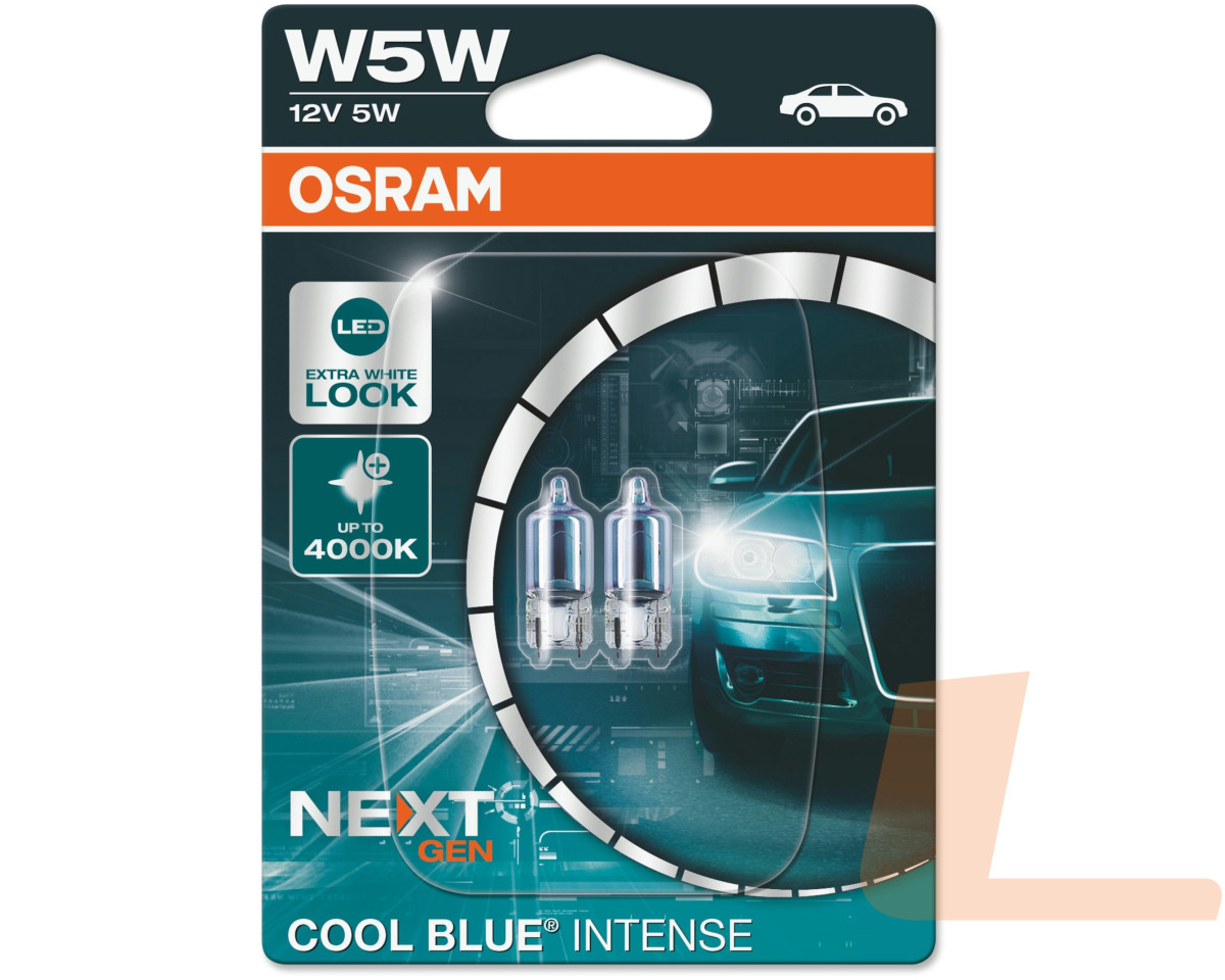 Лампа накаливания автомобильная 12V W5W 5W W2,1X9,5D COOL BLUE INTENSE NEXT GEN ЭФФЕКТ КСЕНОНА (2ШТ) Лампа накаливания автомобильная 12V W5W 5W W2,1X9,5D COOL BLUE INTENSE NEXT GEN ЭФФЕКТ КСЕНОНА (2ШТ)