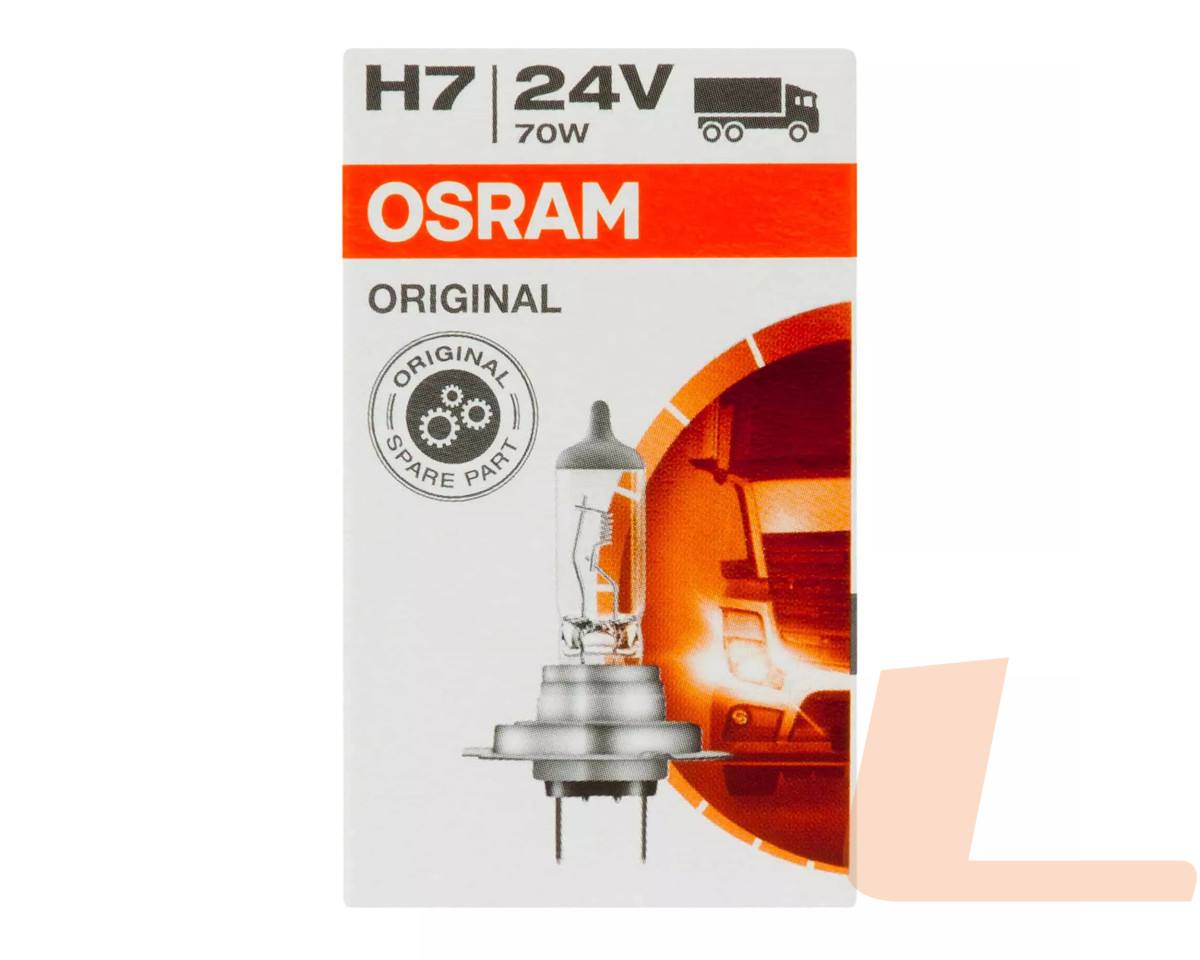 Лампа галогенная автомобильная 24V H7 70W PX26D ORIGINAL LINE, КАРТОН Лампа галогенная автомобильная 24V H7 70W PX26D ORIGINAL LINE, КАРТОН