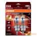 Лампа галогенна автомобільна 12V H4 60/55W P43T NIGHT BREAKER 220 КАРТОН (2ШТ)