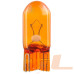 Лампа накаливания автомобильная 12V WY5W 5W AMBER ОРАНЖЕВАЯ  (К-Т 2ШТ)
