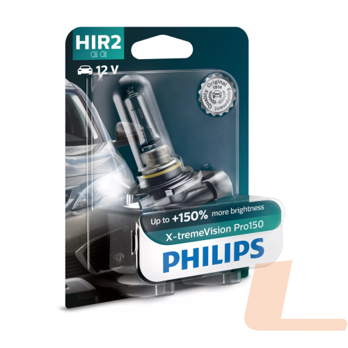 Лампа галогенна автомобільна 12V HIR2 55W PX22D X-TREME VISION PRO150 (1ШТ )