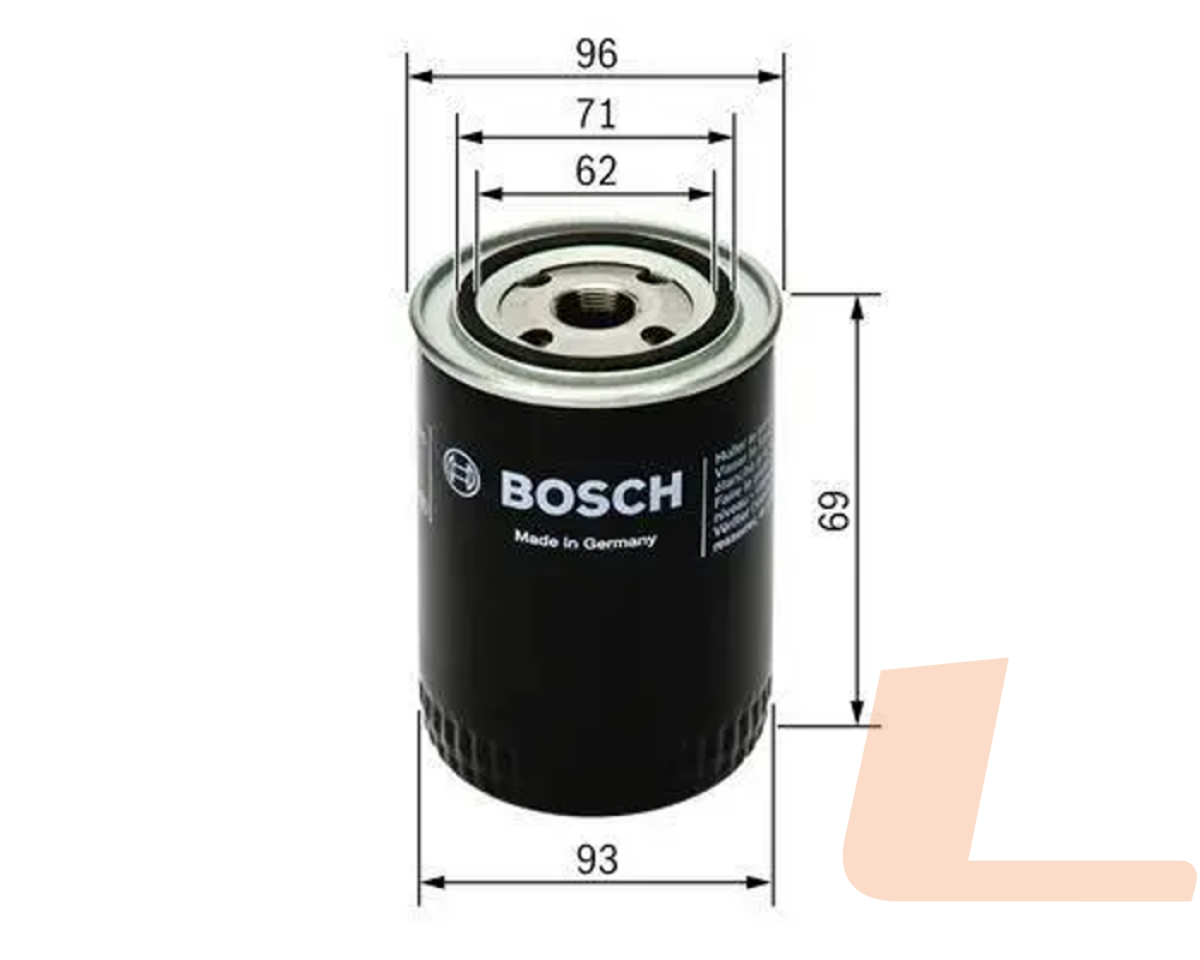 Фільтр масляний BO 0451103274 Фільтр масляний BO 0451103274