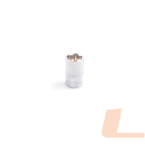Головка шестигранна 1/2 ", 17 мм, CRV LA 601217