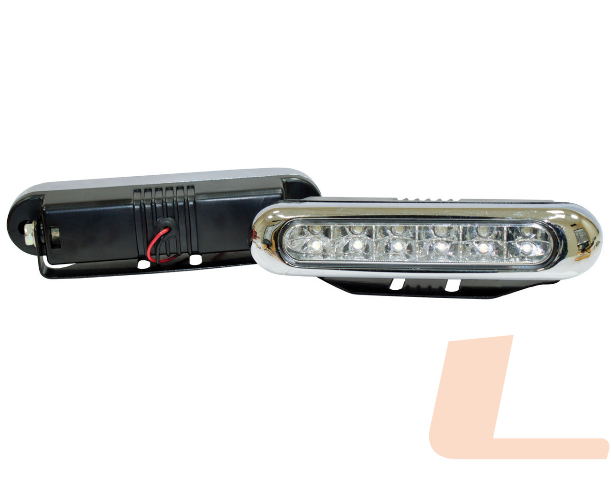 Фара денного світла 150x33 мм, LED, 2 шт. LA HY-092F (ПУ) Фара денного світла 150x33 мм, LED, 2 шт. LA HY-092F (ПУ)