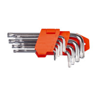 Набір ключів TORX L-образних 9 шт., T10-T50, стандартної довжини LA 511603