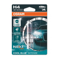 Лампа галогенная автомобильная 12V H4 60/55W P43T COOL BLUE INTENSE NEXT GEN +100% up to 5000K (1ШТ)