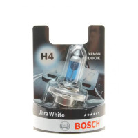 Лампа галогенная автомобильная 12V H4 P43T ULTRA WHITE 4200K 