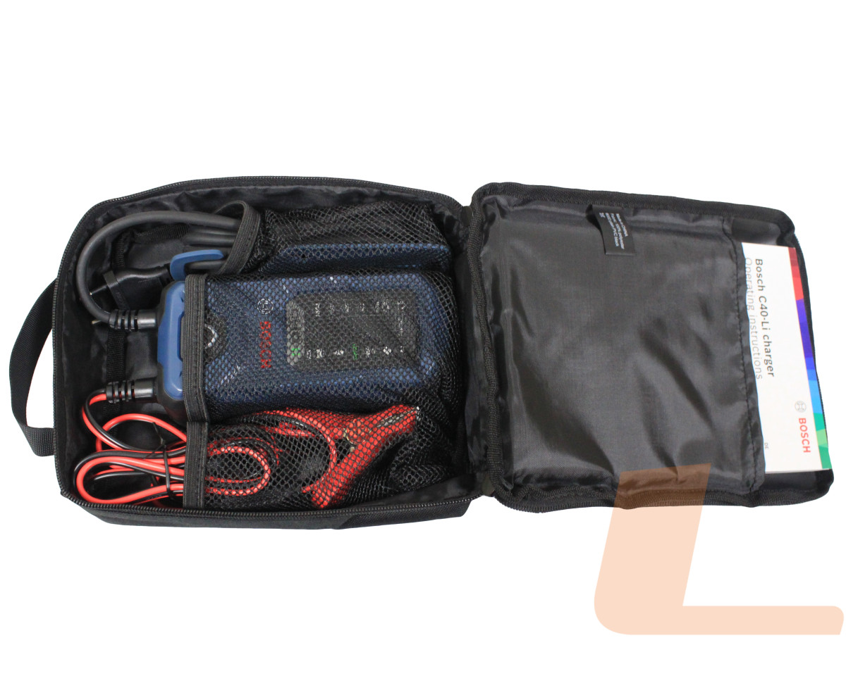 ЗАРЯДНИЙ ПРИСТРІЙ BOSCH C40-LI 6В/12В MAX 5A VRLA, WET, GEL, EFB, AGM, LIFEPO4 ЗАРЯДНИЙ ПРИСТРІЙ BOSCH C40-LI 6В/12В MAX 5A VRLA, WET, GEL, EFB, AGM, LIFEPO4