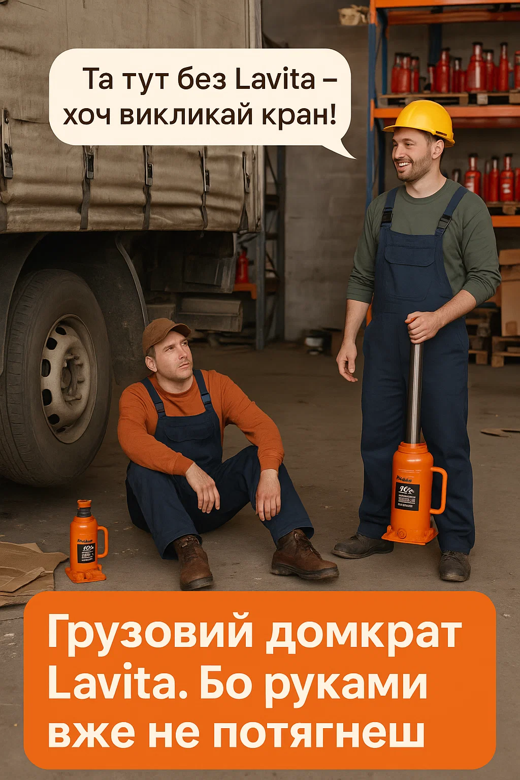 грузовой домкрат